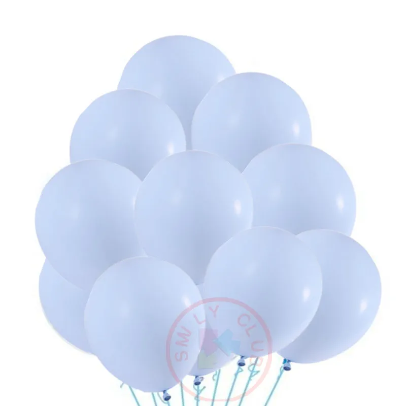 50 шт . 10-дюймовый латексный воздушный шар с гелием 2 3 г детский синий розовый день