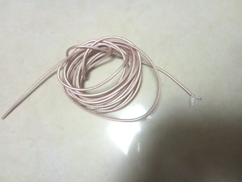 Коаксиальный кабель 1 Катушка 200 м устойчивый к высокой температуре 250 ℃ 50 ом M17/113