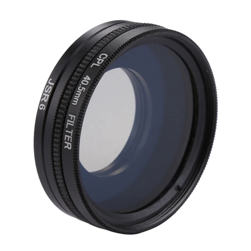 JSR-2056 4 in 1 40.5mm UV + CPL Lens Filter Kits with Ring Adapter Cover for SJCAM SJ6 | Электроника
