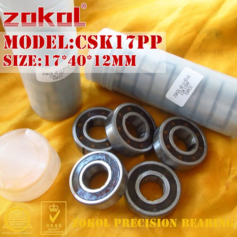 ZOKOL bearing CSK17 CSK17PP BB17 ZZ6203 Double-Groove One Way Clutch Bearing 17*40*12mm | Обустройство дома