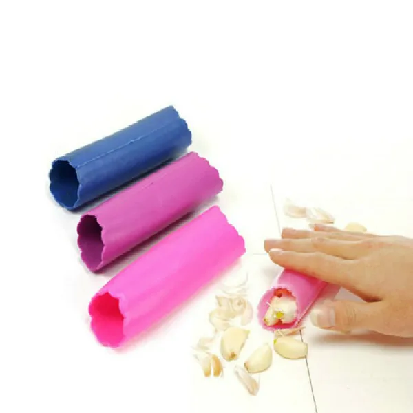 Color Random Free Shipping GMB189 Magic Silicone Garlic Peeler Peel Easy Kitchen Tool | Дом и сад
