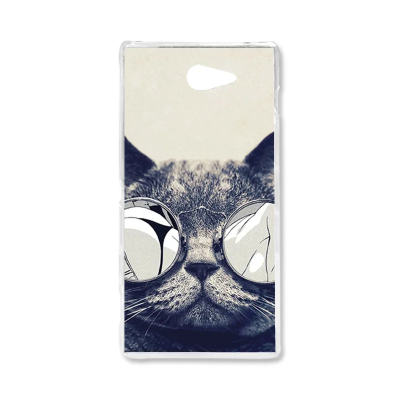 T015 TAOYUNXI Мягкий чехол из ТПУ для sony Xperia M2 чехол s для sony M2 S50H D2303 D2305 D2306 dual D2302 4,8 дюймов гибкий чехол с рисунком "сделай сам" - Цвет: T015