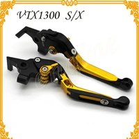 aluminum alloy folding clutch lever brake lever for honda cbr900rr vtx1300 nc700 sx pit dirt bike parts free shipping