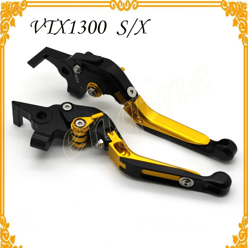 Aluminum Alloy Folding Clutch lever Brake Lever for HONDA CBR900RR VTX1300 NC700 S/X Pit Dirt Bike Parts Free Shipping | Автомобили и