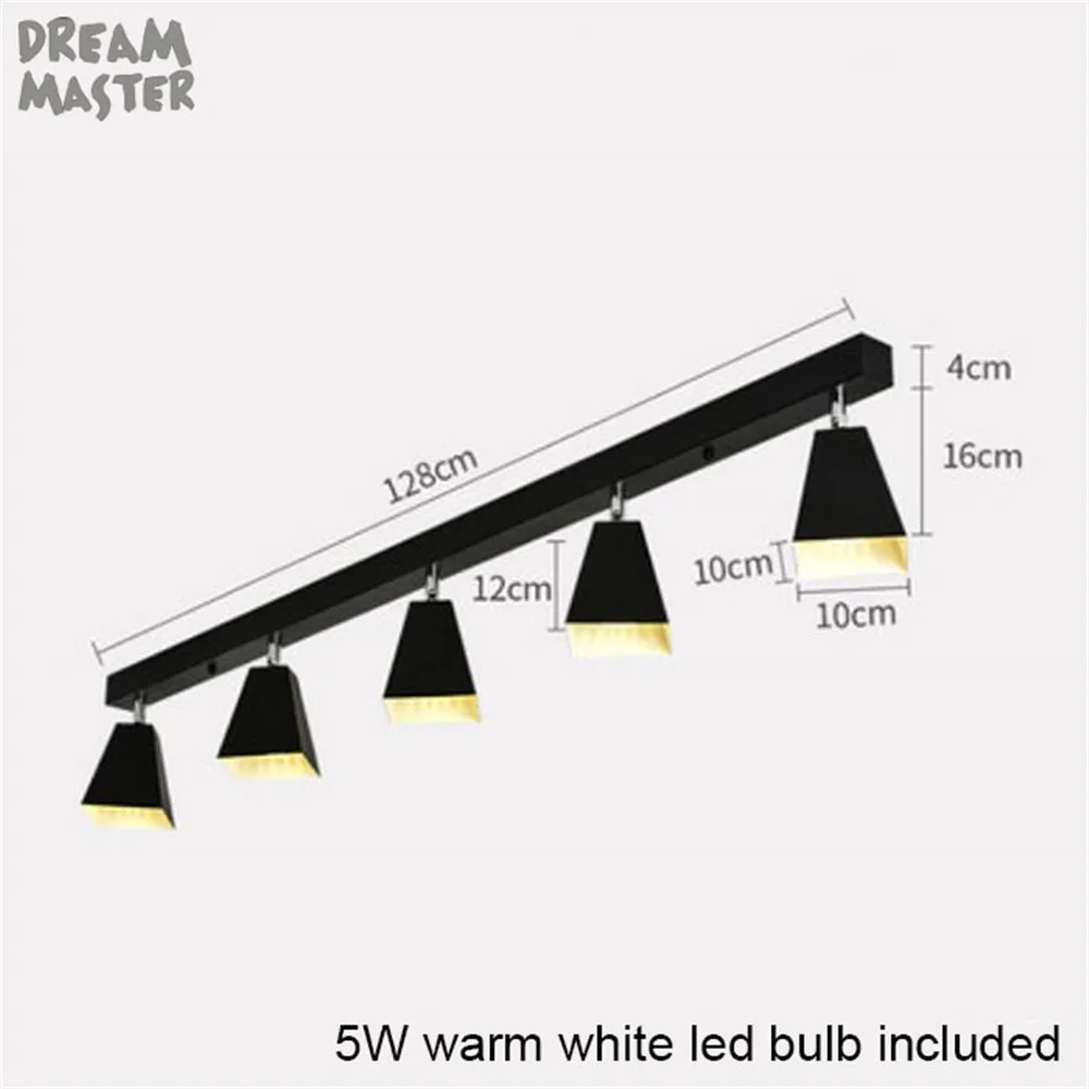 Промышленный черный белый серый зеленый светодиодный потолочный светильник s 2 3 4