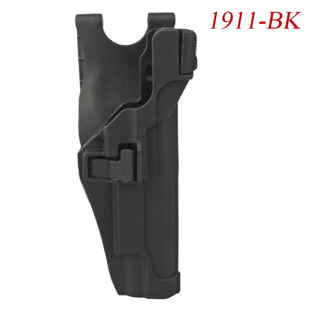 1911-BK EMERSONGEAR SERPE Стиль Автоматическая блокировка обязанность кобура для Glock M92 1911 USP P226 пластиковые кобура пистолета чехол Охота Аксессуары - Цвет: 1911-BK