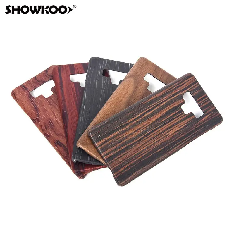 Showkoo Wood Phone Case For Samsung Galaxy Note 9 Ultra-Thin High Quality Original Fiber Combination Cover Shell |