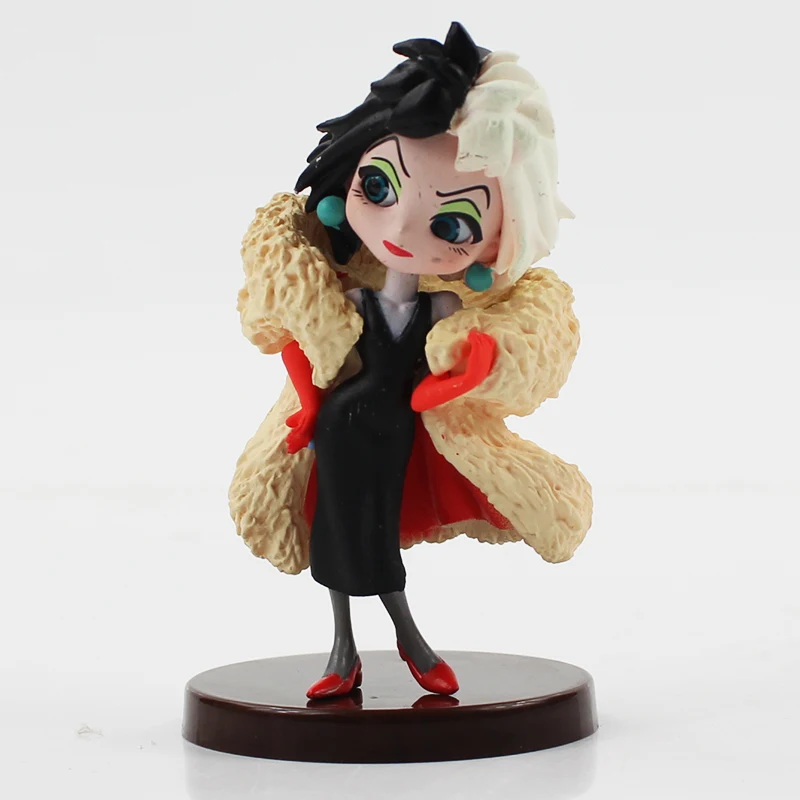 QPosket персонажи Q Posket маленькие Злодеи малефисент Cruella De Vil ПВХ экшн фигурка