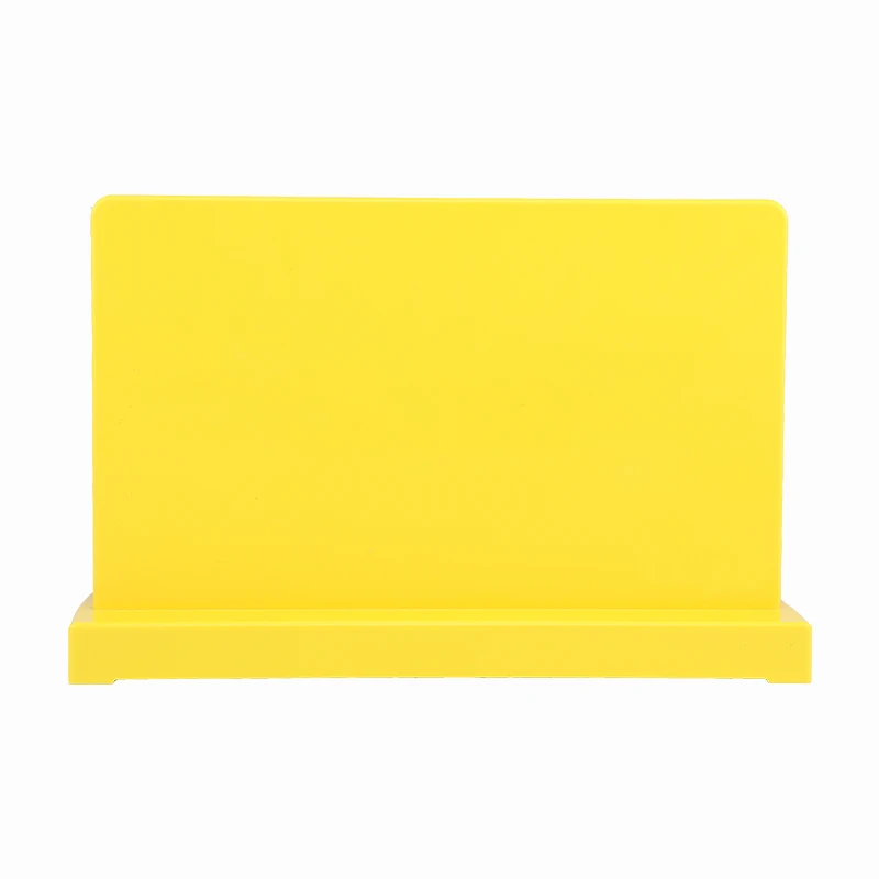 Yellow Двухсторонний мощный магнитный держатель для кухонных ножей, подставка для ножей из смолы, универсальный магнитный органайзер, подставка для хранения, ресторанный инструмент - Цвет: Yellow