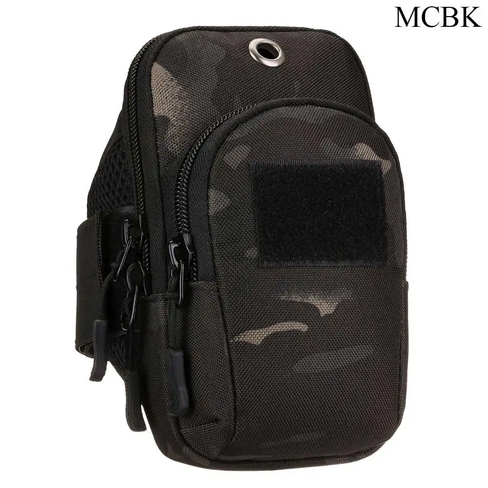 MCBK SINAIRSOFT Спорт на открытом воздухе Альпинизм тактический фонарь с откидивающейся Крышкой Сумки из натуральной кожи в стиле милитари Молле спортивная сумка на руку сумки для охоты - Цвет: MCBK