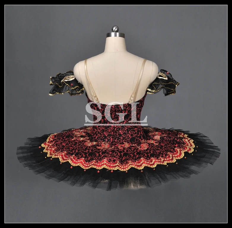 Бесплатная доставка черная блинная балетная юбка пачка для взрослых девочек