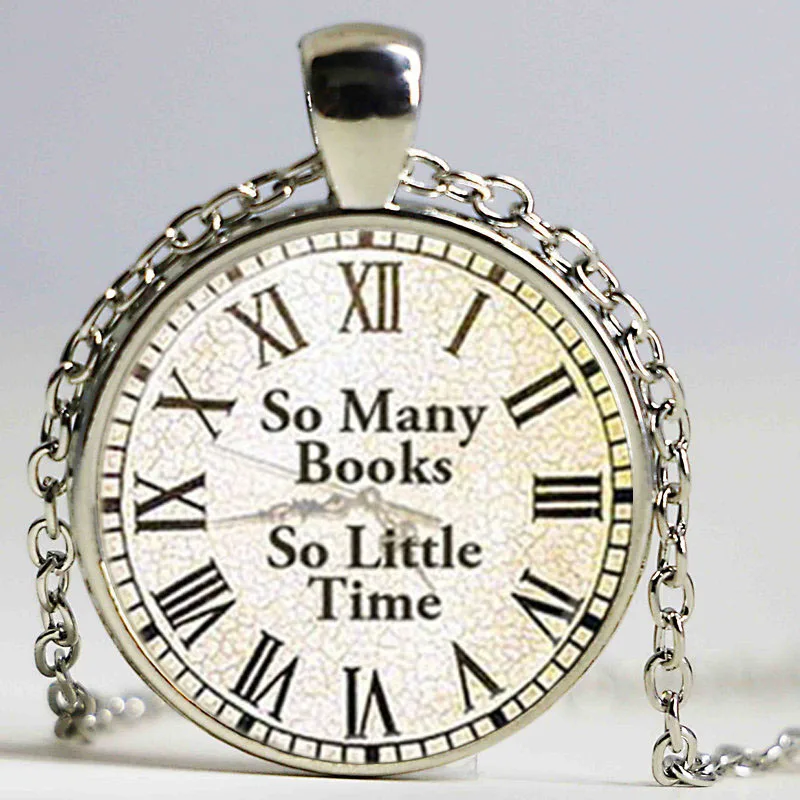 Ожерелье с подвеской в виде книги цитаты ювелирные изделия индивидуальный