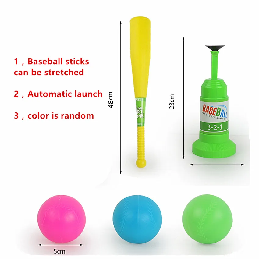 Детская бейсбольная тренировка Auto Bounce игрушечный Бейсбол Веселые Семейные