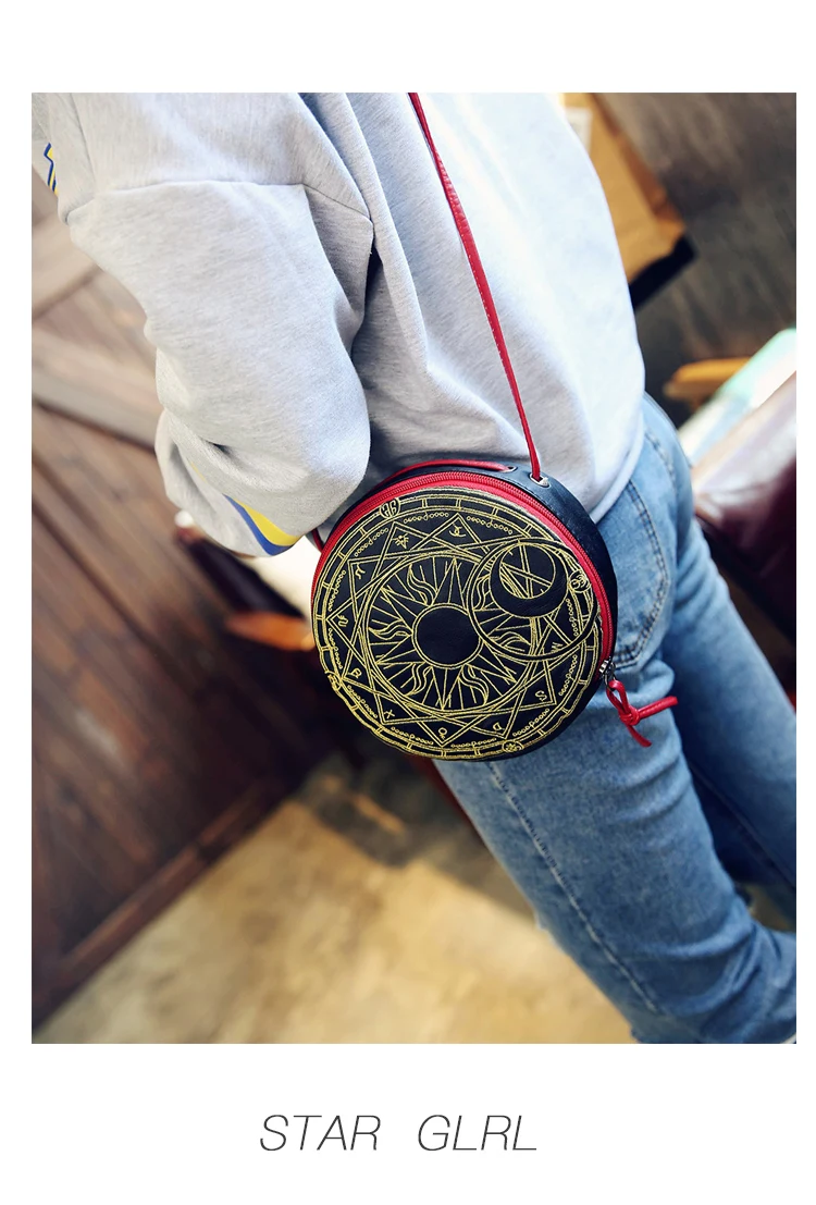 LELAKAYA аниме карточка Captor Sakura Action напечатанный рисунок bag Косплей Сакура Фигурки