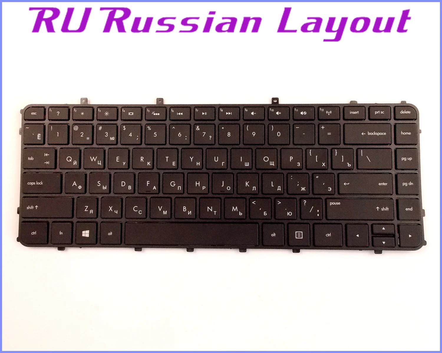 Русская раскладка клавиатуры для HP Envy 4 1000 6 1110us 1015DX 1043CL 1100 1111nr ноутбук/ноутбук с