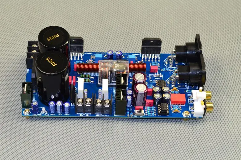 

P2 updated version 68W+68W LM3886 full balance + single end dual channel hifi fever finished power amplifier board