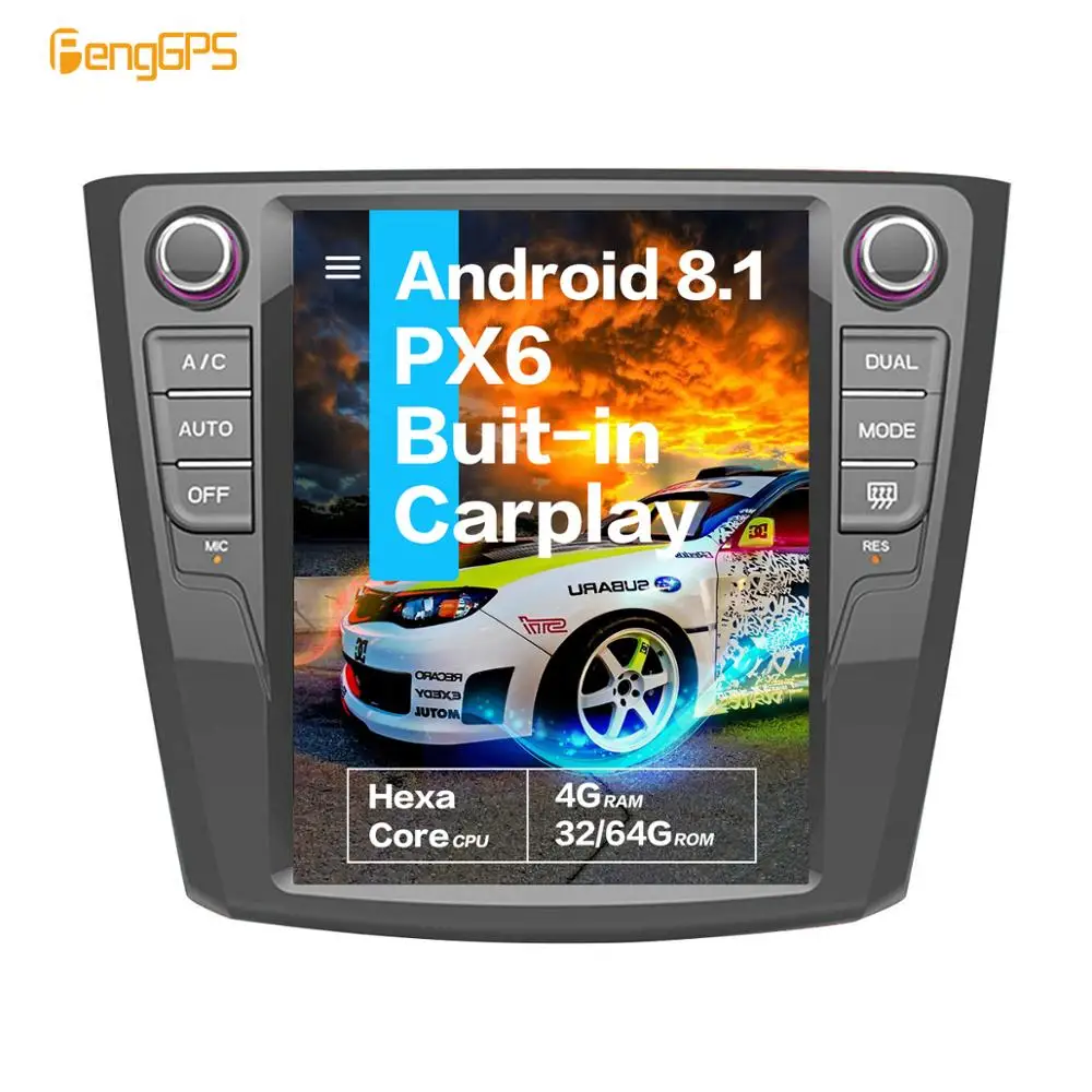 10 4 &quotвертикальный экран Tesla Android 8 1 + 32 ГБ Голосовое управление встроенный CARPLAY