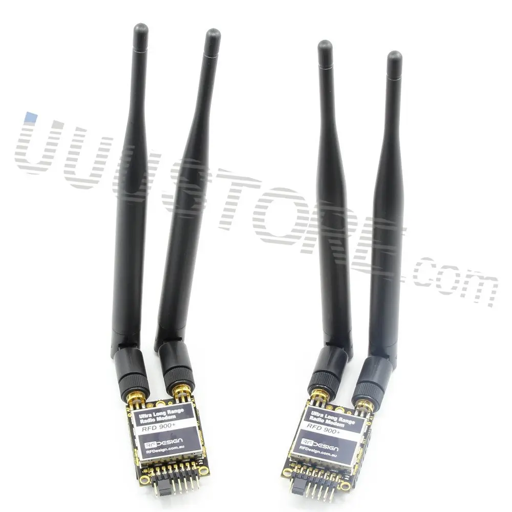 Радиотелеметрический модем RFD с антенной для APM PIX 900 МГц дальность действия 40 км 2