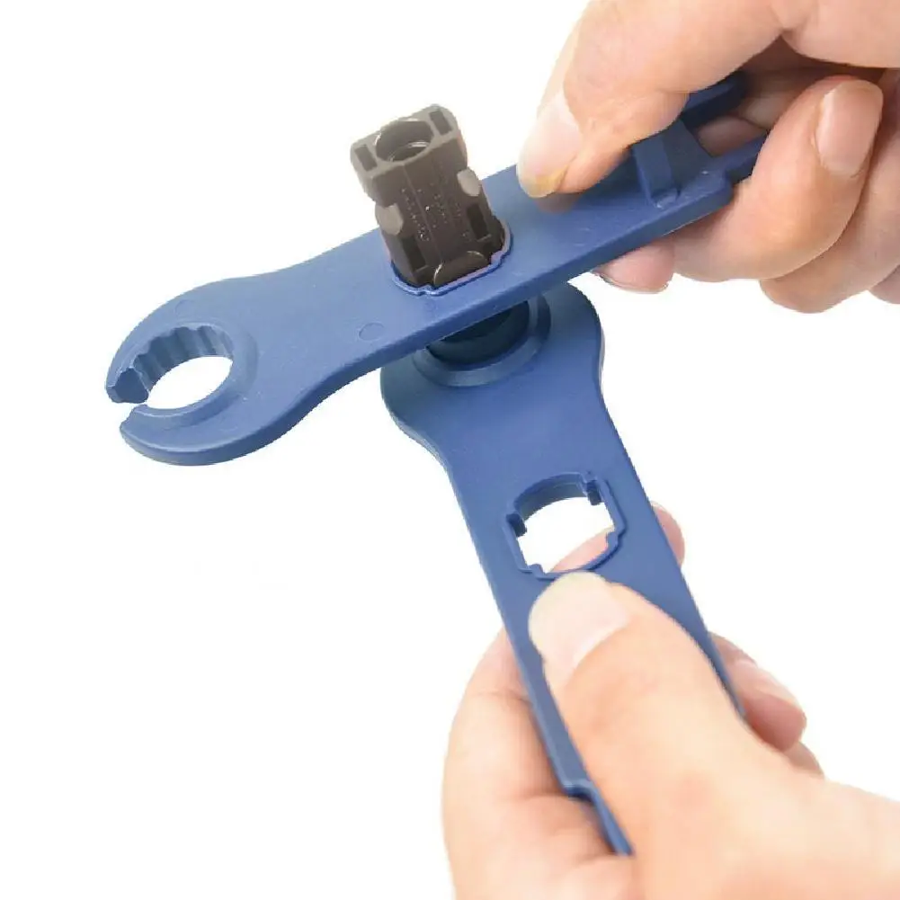 2 шт. соединитель гаечные ключи панели солнечных батарей кабель разъединитель