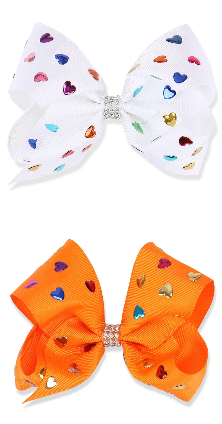 MengNa 5&quot Large Ribbon Hairbows hair bows With Clip Boutique Hair Bows Girls' Accessories 36cs/lot | Детская одежда и