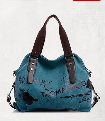 Bolsas femininas дизайнер Сумки высокое качество Повседневное Сумки-холсты Для женщин Сумки SAC Femme сумка дамы плеча Сумочка - Цвет: Синий