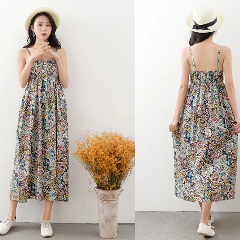 MEETMEFASHION Mori girl летнее платье 2018 100% хлопок Vestidos женское сексуальное повседневное