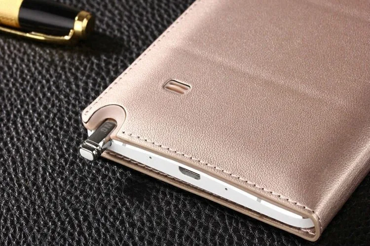 Чехол-книжка для Samsung Galaxy Note 4 N9100 кожа | Мобильные телефоны и аксессуары