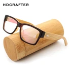 HDCRAFTER очки для чтения в деревянной оправе, оправа для очков, мужские, женские, мужские, бамбуковые очки, оправа для очков для чтения, простые очки