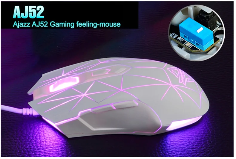 Ajazz AK40S PBT Edition эргономичная USB Проводная Механическая игровая клавиатура RGB/смешанный свет отсоединяемая Магнитная опора для рук синяя ось