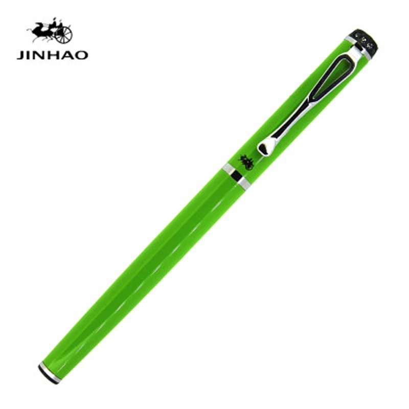 8 Jinhao 301 Роскошная Алмазная ручка 0,38 мм дополнительный тонкий наконечник авторучка металлическая ручка для письма чернильные ручки офисные школьные принадлежности Рождественский подарок - Цвет: 8