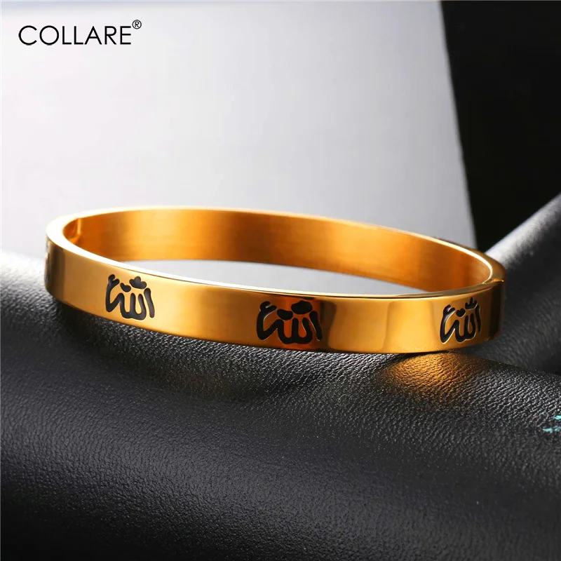 Женский Браслет манжета из нержавеющей стали 316L золотого цвета|bracelets & bangles|bangles