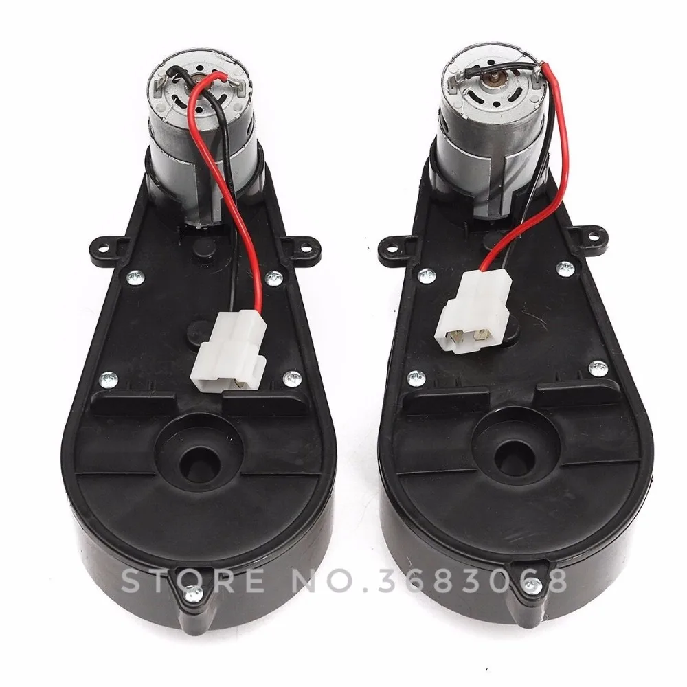 Универсальный Детский электромобиль с мотором 550 2 шт. 12 В 6 в двигатель