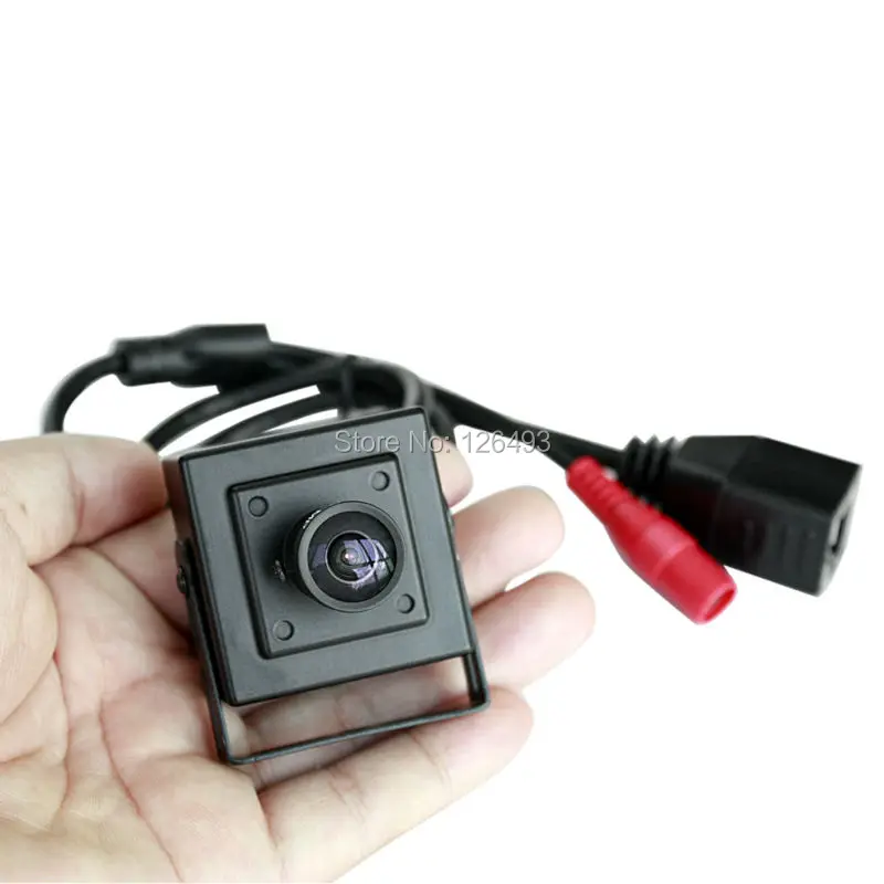720P HD Onvif P2P H.264 150 градусов широкоугольная стандартная мини ip камера внутреннего