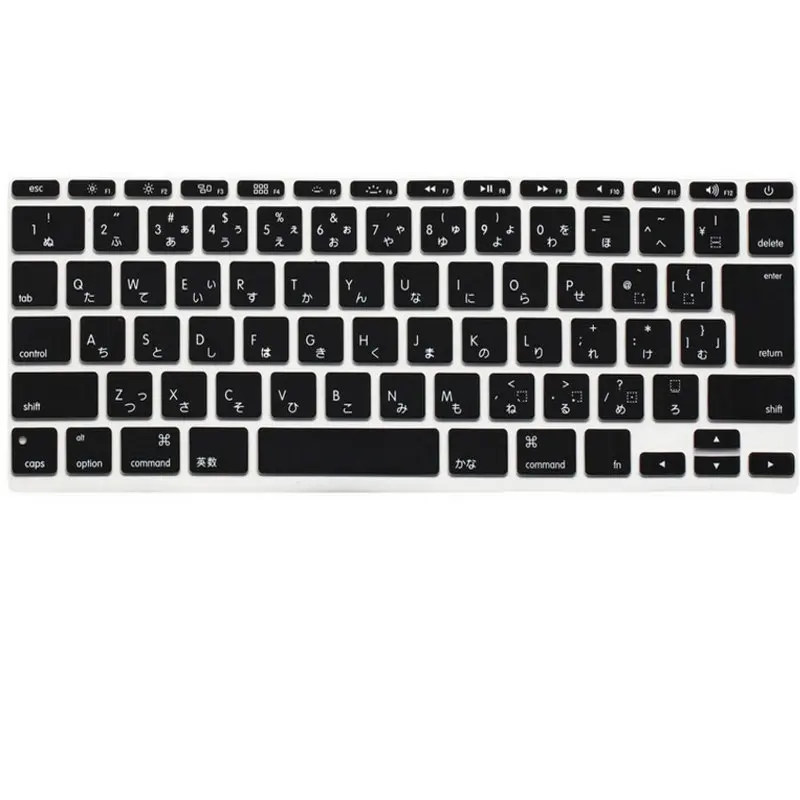 Японский/английский чехол для клавиатуры с надписью защитный Apple MacBook Air 11 &quot11 6 Mac