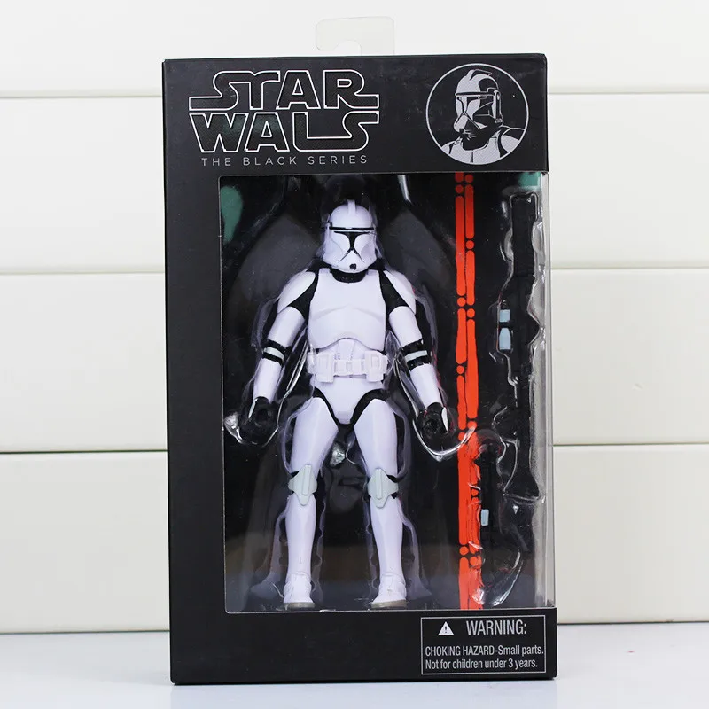 C 9 стилей черная серия Sandtrooper Хан Solo Trooper фигурка игрушка модель куклы - Цвет: C