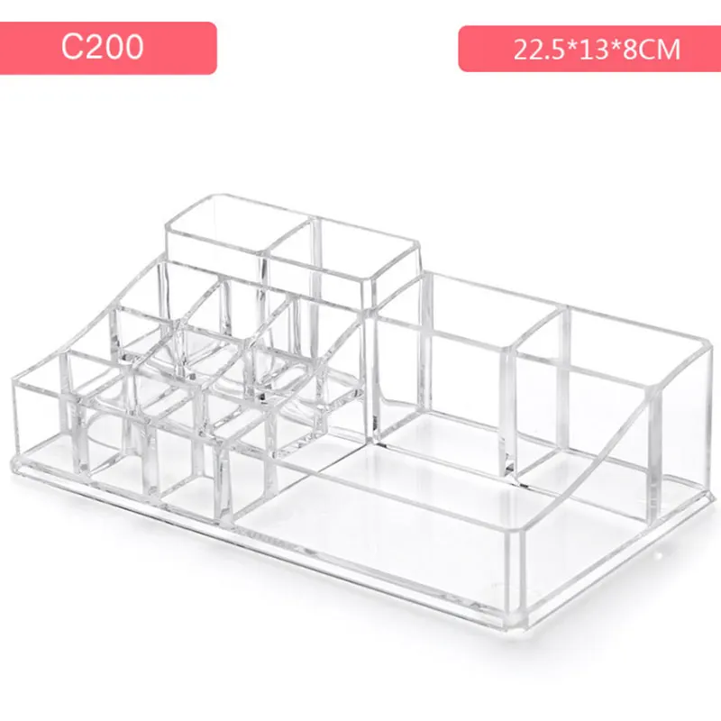 

Dropshipping Acrylic Cosmetic Make Up Organiser Display Makeup Storage and Lipstick Liner Brush Holder SMJ