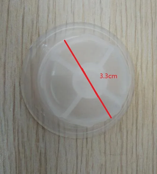 Прозрачные белые крепежные болты для вентилятора запасные части настольного 8