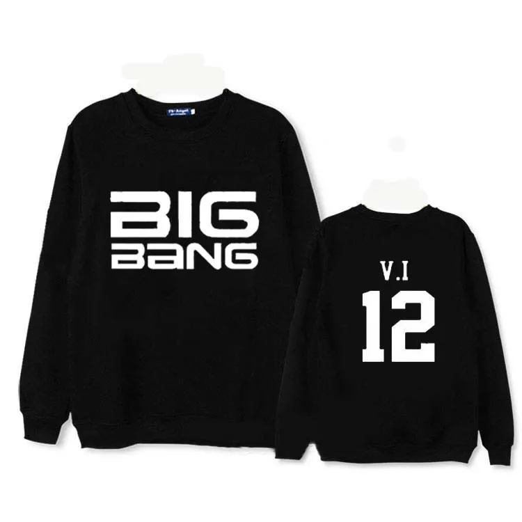 K pop Bigbang Kuanzhilong солнцезащитный топ с круглым воротником одежда для телосложения