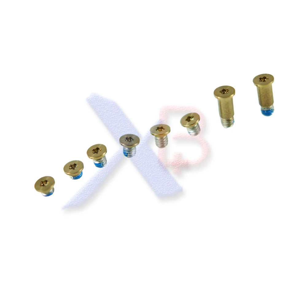 

10sets--Brand New Gold Golden Bottom Case Screw Screws For 12" Macbook A1534 8pcs/Lot