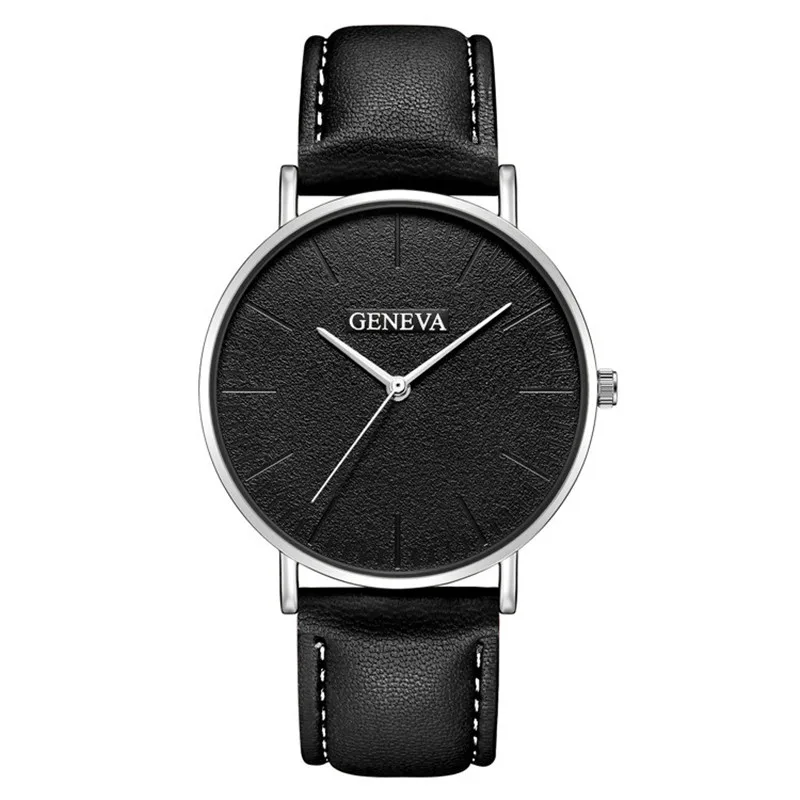 Black Silver Роскошные брендовые мужские часы, ультра тонкие часы из нержавеющей стали, мужские Кварцевые спортивные часы, повседневные наручные часы, мужские часы, saat - Цвет: Black Silver