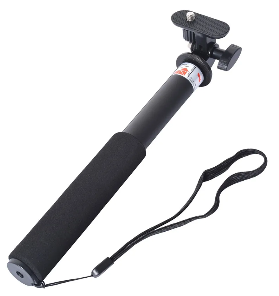 Селфи палки ручной Выдвижной полюс монопод палка + держатель телефона для Gopro HERO 8