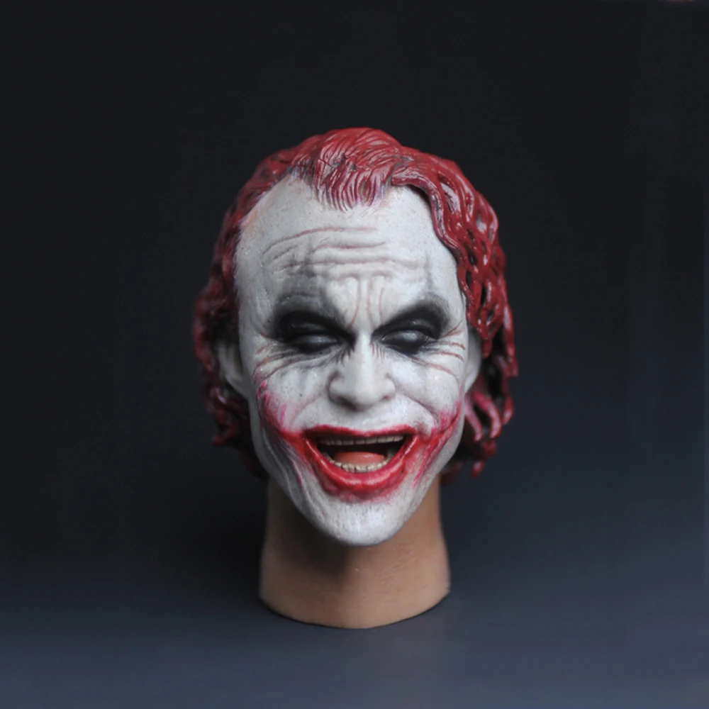 1:6 весы мужской рыжего Смайлик Надувной Клоун голову Sulpt резьба Модель игрушки