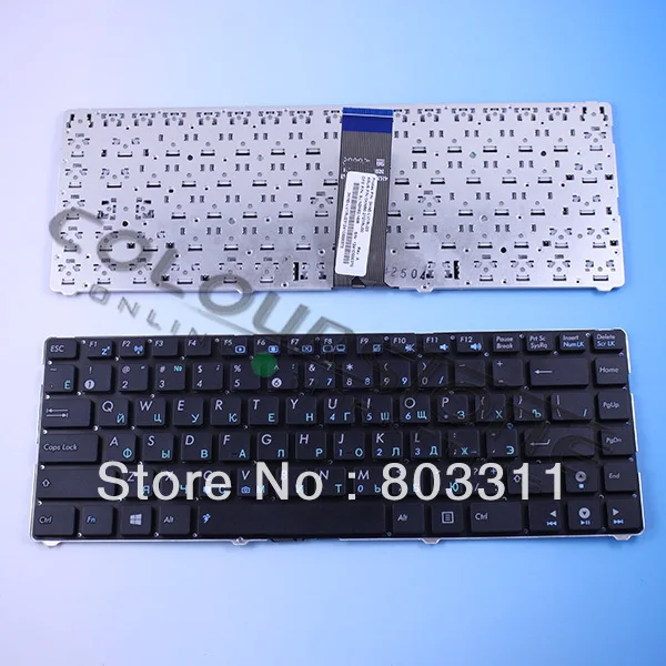 Клавиатура для ноутбука ASUS EEE PC 1215 русская версия черная клавиатура EPC1215B RU|laptop with