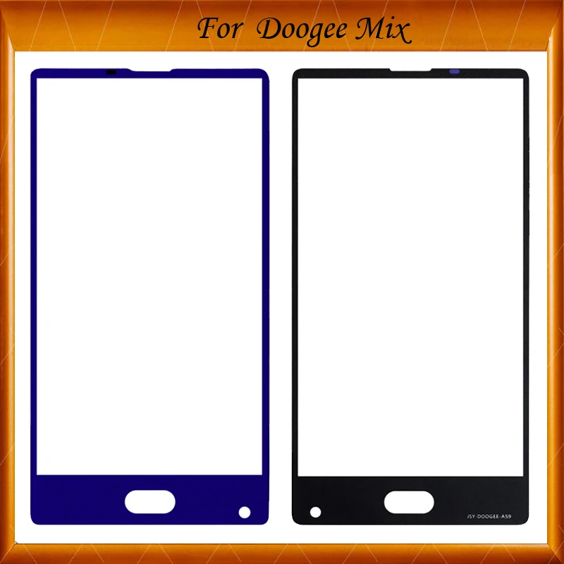 Новая стеклянная панель для Doogee Mix передняя внешняя стеклянная линза только без касания запасные части для ЖК-экрана