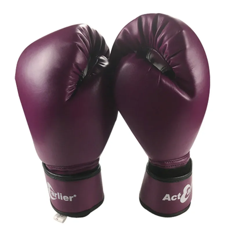 Actearlier 2018 кожаные боксерские перчатки высшего качества MMA Muay Thai Boxe De Luva Mitts Sanda