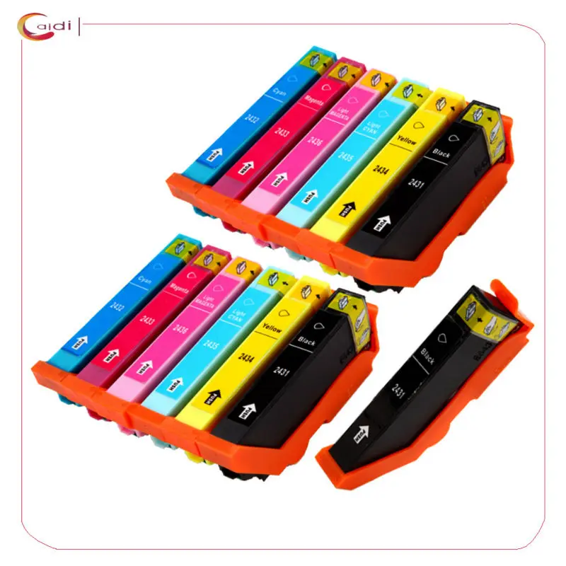13 шт. совместимый чернильный картридж T2431 24XL для Epson|ink cartridge|compatible ink cartridgeink cartridge for