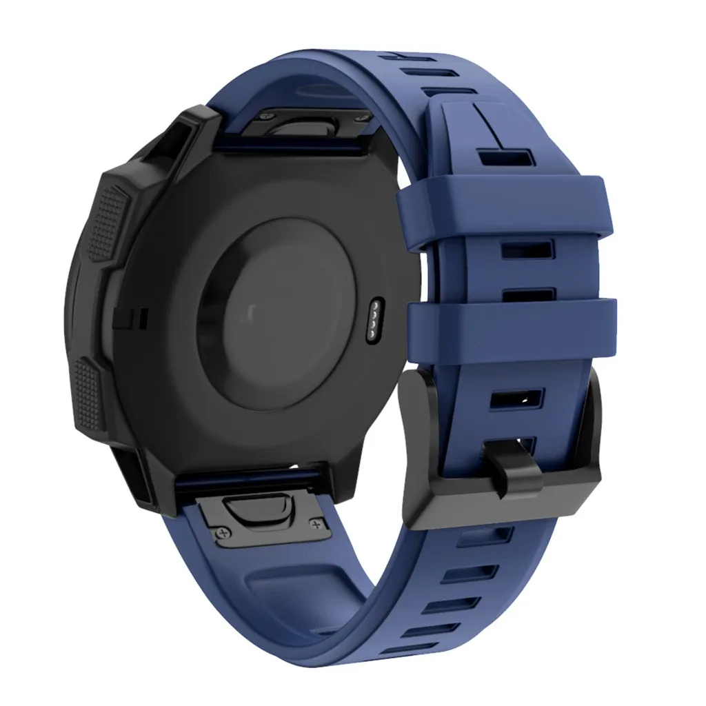 Силиконовый сменный ремешок для наручных часов Garmin Forerunner 945 спортивные роскошные