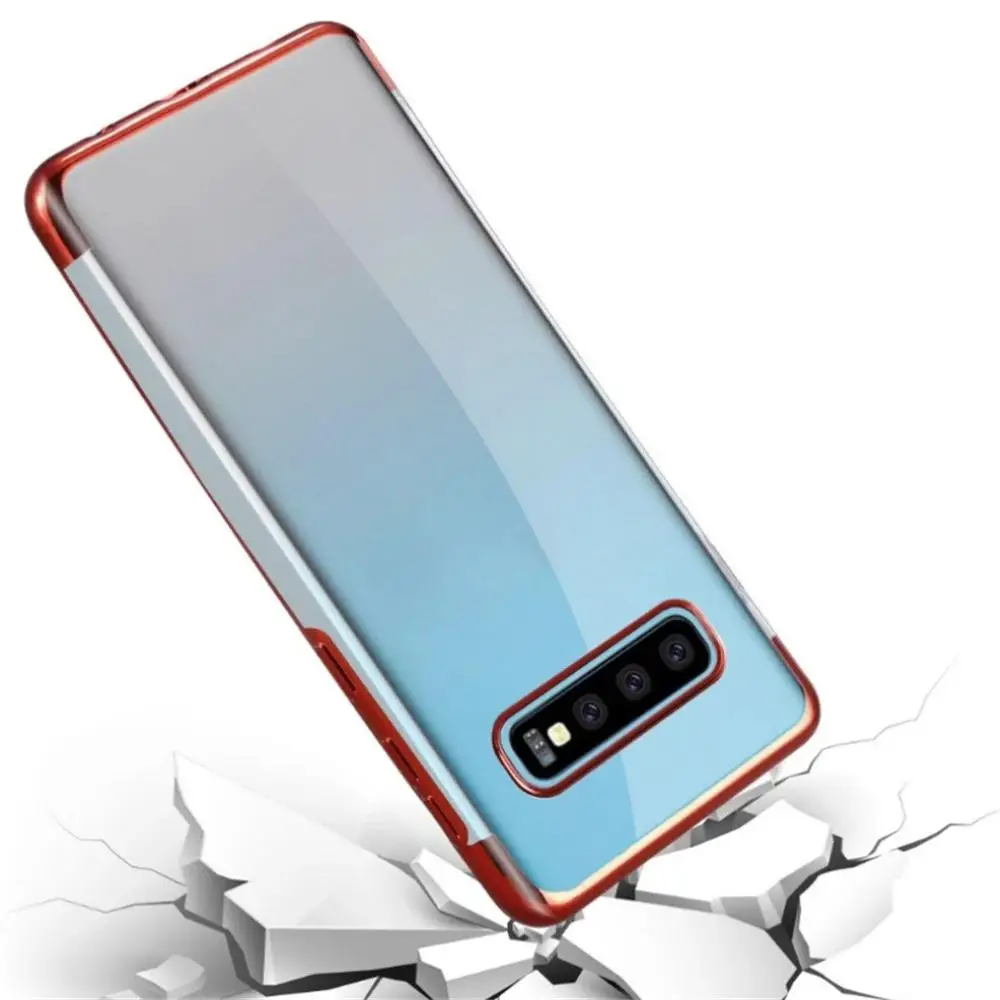 Для 360 protecti Coque Samsung S10Plus Galaxy Чехол ударопрочный защитный ТПУ гелевый S10 Mais Caso