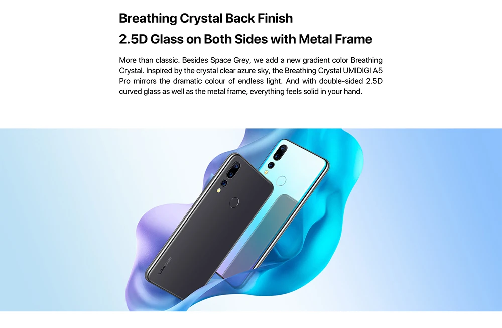 UMIDIGI A5 PRO Global Band 16 МП Тройная камера Android 9,0 Восьмиядерный FHD 6,3 '+ экран капли воды 4150 мАч 4 Гб+ 32 Гб мобильный телефон