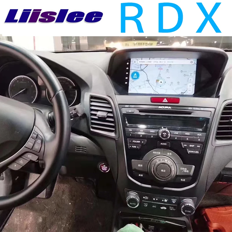 LiisLee Автомобильный мультимедийный gps Hi-Fi аудио Радио стерео для Acura RDX 2 MK2 2012~ стиль навигации NAVI